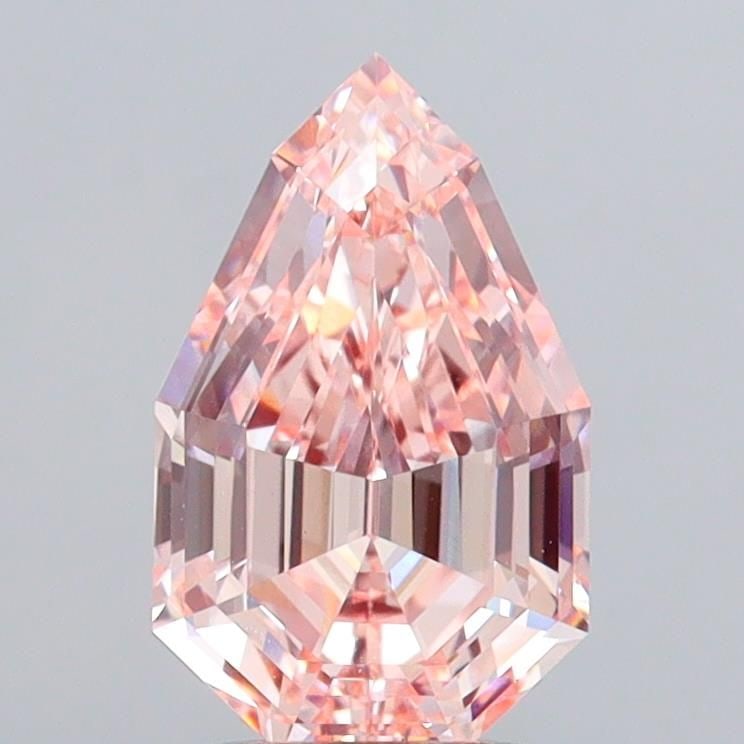 IGI Pear 2.09ct Fancy Vivid Pink VVS2 - Loose Lab Diamond: IGI Pear 2.09ct Fancy Vivid Pink VVS2 - Loose Lab Diamond Item Specifics: Source: This Is A Real Diamond Grown In A Lab Not Mined. Carat: 2.09 Cut: - Color: Fancy Vivid Pink Clarity: VVS2 Polish: EX S