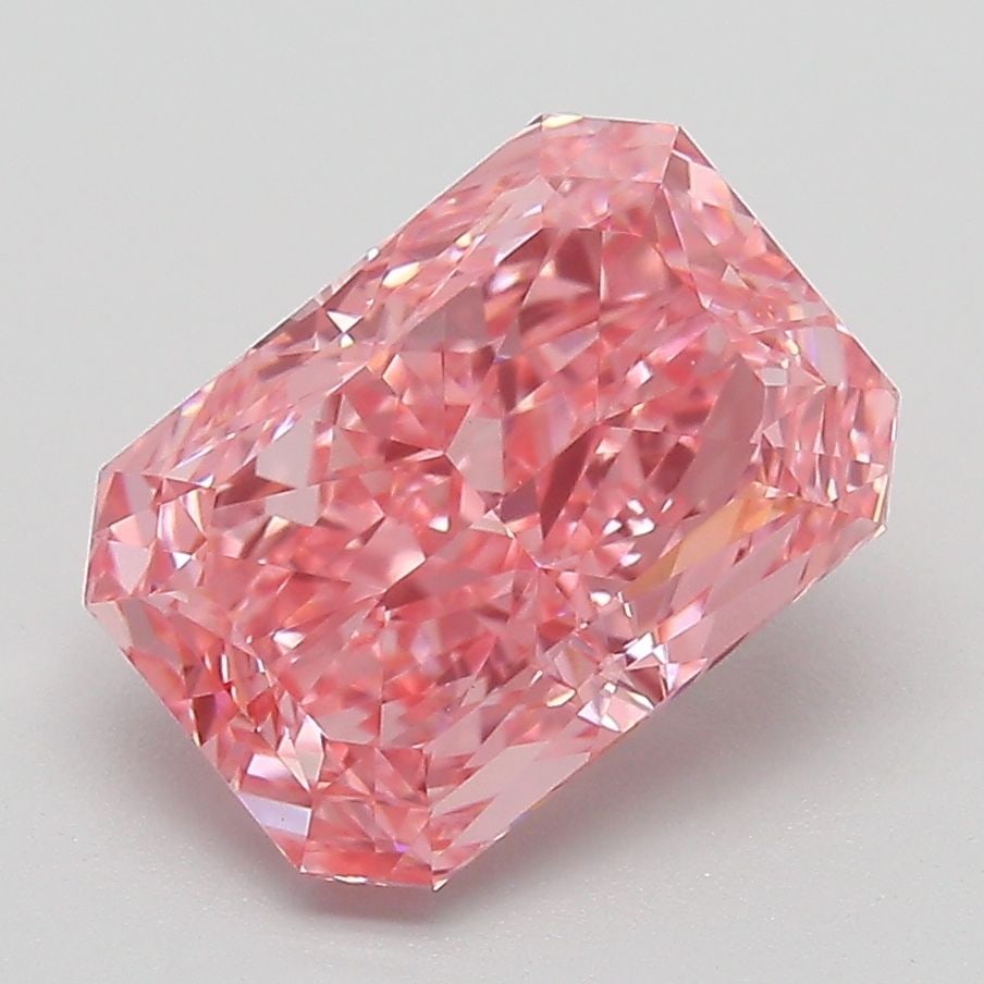 IGI Radiant 3.14ct Fancy Vivid Pink VVS2 - Loose Lab Diamond: IGI Radiant 3.14ct Fancy Vivid Pink VVS2 - Loose Lab Diamond Item Specifics: Source: This Is A Real Diamond Grown In A Lab Not Mined. Carat: 3.14 Cut: - Color: Fancy Vivid Pink Clarity: VVS2 Polish: