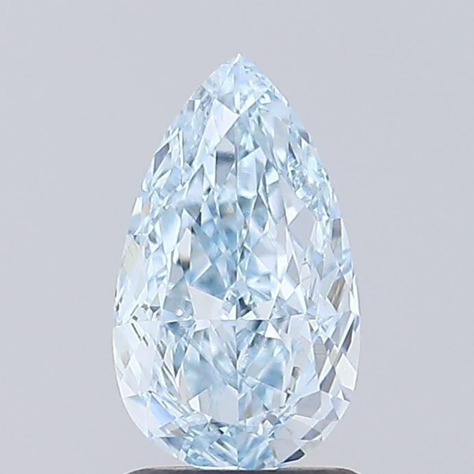 IGI Pear 1.08ct Fancy Intense Blue VVS1 - Loose Lab Diamond: IGI Pear 1.08ct Fancy Intense Blue VVS1 - Loose Lab Diamond Item Specifics: Source: This Is A Real Diamond Grown In A Lab Not Mined. Carat: 1.08 Cut: - Color: Fancy Intense Blue Clarity: VVS1 Polish: