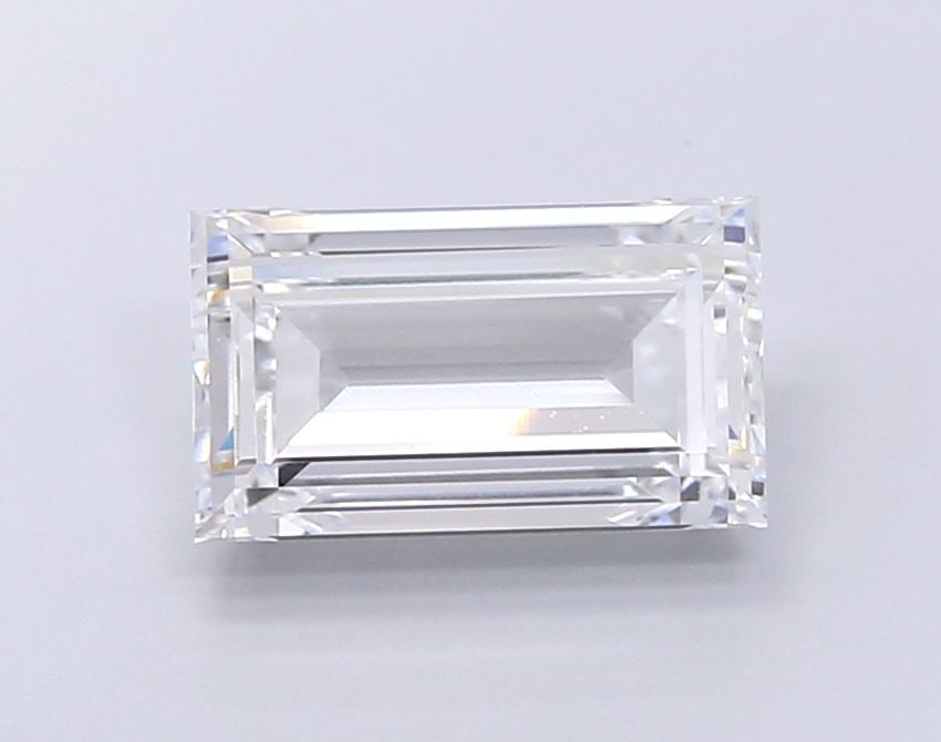 IGI Baguette 4.04ct D VVS2 - Loose Lab Diamond: IGI Baguette 4.04ct D VVS2 - Loose Lab Diamond Item Specifics: Source: This Is A Real Diamond Grown In A Lab Not Mined. Carat: 4.04 Cut: - Color: D Clarity: VVS2 Polish: EX Symmetry: EX Measurements: 