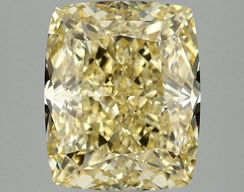 IGI Cushion Modified 3.06ct Fancy Vivid Yellow VVS2 - Loose Lab Diamond: IGI Cushion Modified 3.06ct Fancy Vivid Yellow VVS2 - Loose Lab Diamond Item Specifics: Source: This Is A Real Diamond Grown In A Lab Not Mined. Carat: 3.06 Cut: - Color: Fancy Vivid Yellow Clarity: V
