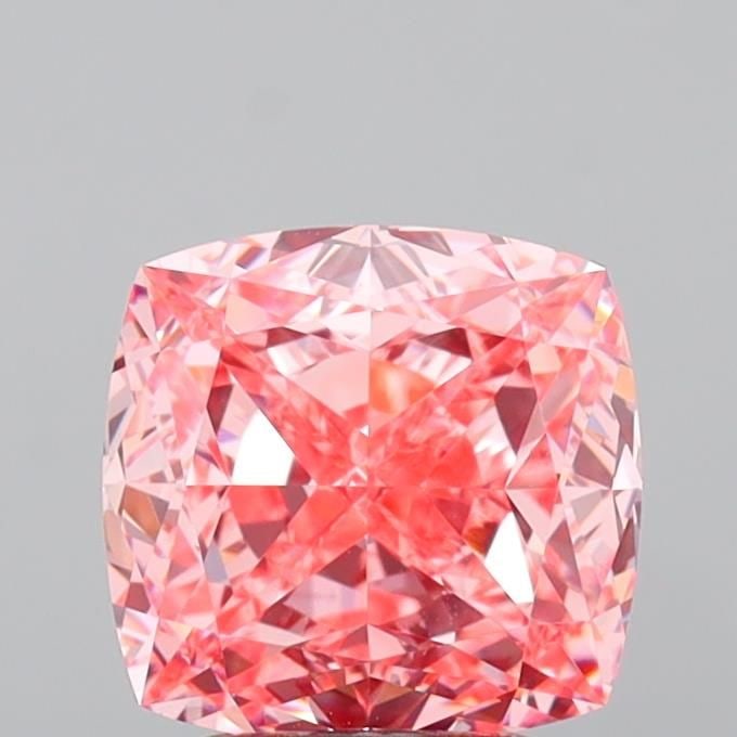 IGI Cushion Modified 3.09ct Fancy Vivid Pink VVS2 - Loose Lab Diamond: IGI Cushion Modified 3.09ct Fancy Vivid Pink VVS2 - Loose Lab Diamond Item Specifics: Source: This Is A Real Diamond Grown In A Lab Not Mined. Carat: 3.09 Cut: - Color: Fancy Vivid Pink Clarity: VVS2