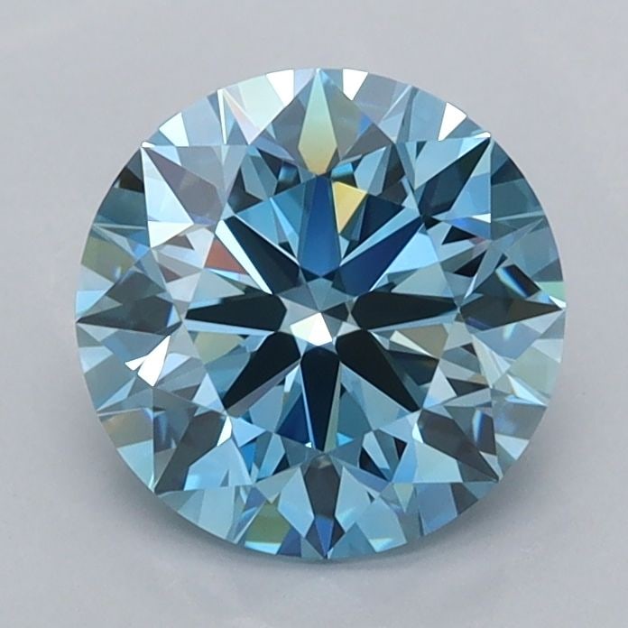 IGI Round 1.52ct Fancy Vivid Blue VVS2 - Ideal Loose Lab Diamond: IGI Round 1.52ct Fancy Vivid Blue VVS2 - Ideal Loose Lab Diamond Item Specifics: Source: This Is A Real Diamond Grown In A Lab Not Mined. Carat: 1.52 Cut: ID Color: Fancy Vivid Blue Clarity: VVS2 Poli