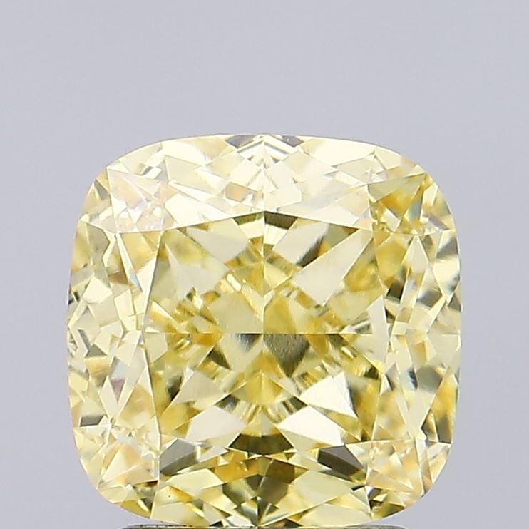 IGI Cushion Modified 2.64ct Fancy Intense Yellow VVS2 - Loose Lab Diamond: IGI Cushion Modified 2.64ct Fancy Intense Yellow VVS2 - Loose Lab Diamond Item Specifics: Source: This Is A Real Diamond Grown In A Lab Not Mined. Carat: 2.64 Cut: - Color: Fancy Intense Yellow Clarit