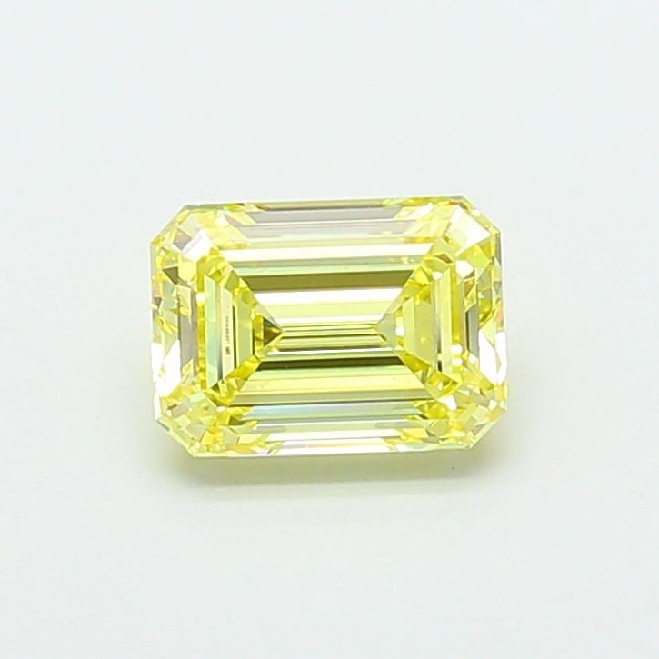 IGI Emerald 3.31ct Fancy Intense Yellow VVS2 - Loose Lab Diamond: IGI Emerald 3.31ct Fancy Intense Yellow VVS2 - Loose Lab Diamond Item Specifics: Source: This Is A Real Diamond Grown In A Lab Not Mined. Carat: 3.31 Cut: - Color: Fancy Intense Yellow Clarity: VVS2 P
