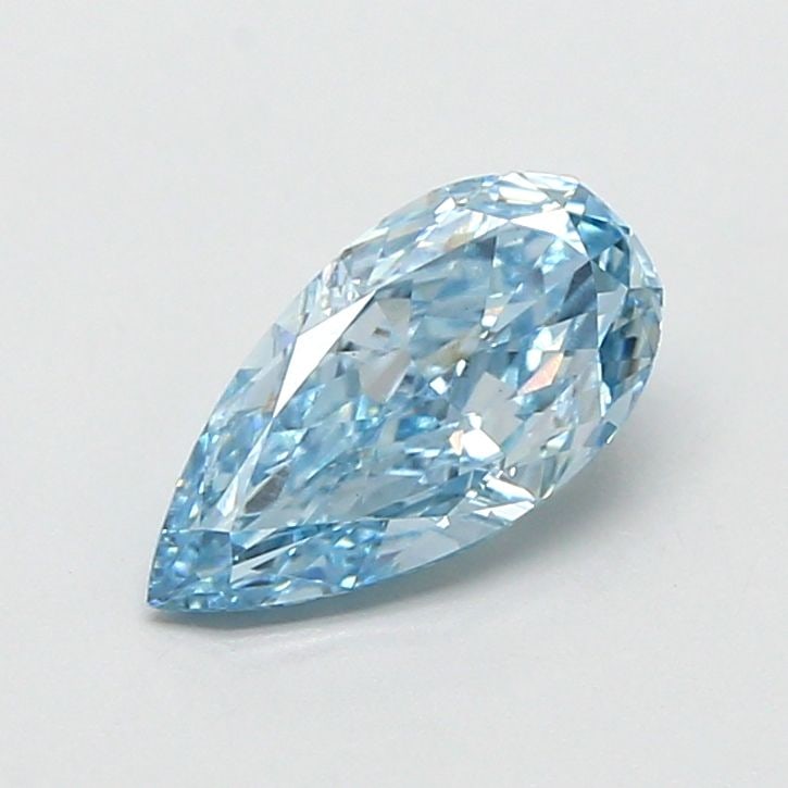 IGI Pear 1.08ct Fancy Vivid Blue VVS2 - Loose Lab Diamond: IGI Pear 1.08ct Fancy Vivid Blue VVS2 - Loose Lab Diamond Item Specifics: Source: This Is A Real Diamond Grown In A Lab Not Mined. Carat: 1.08 Cut: - Color: Fancy Vivid Blue Clarity: VVS2 Polish: VG S