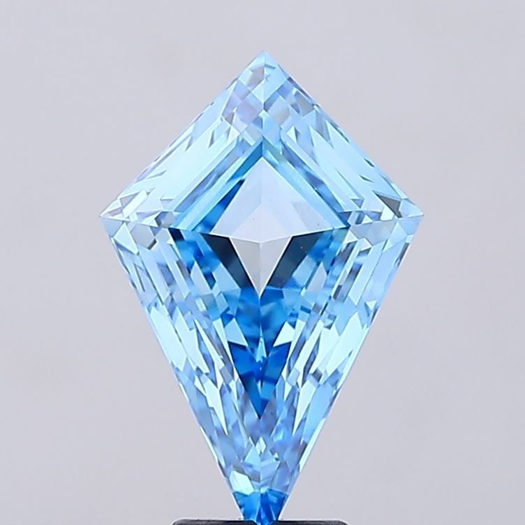 IGI Kite 5.07ct Fancy Vivid Blue VVS2 - Loose Lab Diamond: IGI Kite 5.07ct Fancy Vivid Blue VVS2 - Loose Lab Diamond Item Specifics: Source: This Is A Real Diamond Grown In A Lab Not Mined. Carat: 5.07 Cut: - Color: Fancy Vivid Blue Clarity: VVS2 Polish: EX S