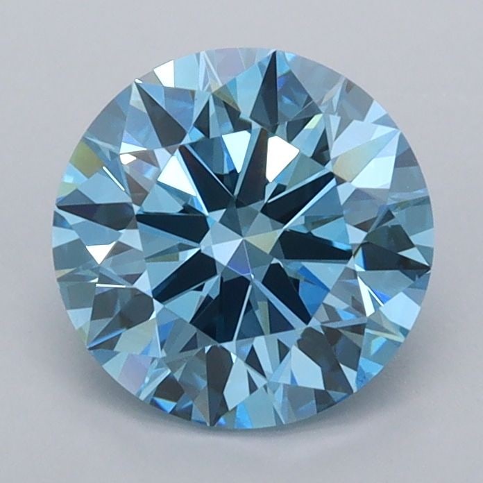 IGI Round 1.55ct Fancy Vivid Blue VVS2 - Ideal Loose Lab Diamond: IGI Round 1.55ct Fancy Vivid Blue VVS2 - Ideal Loose Lab Diamond Item Specifics: Source: This Is A Real Diamond Grown In A Lab Not Mined. Carat: 1.55 Cut: ID Color: Fancy Vivid Blue Clarity: VVS2 Poli