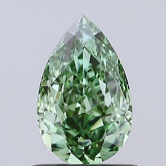 IGI Pear 1.04ct Fancy Vivid Green VVS2 - Loose Lab Diamond: IGI Pear 1.04ct Fancy Vivid Green VVS2 - Loose Lab Diamond Item Specifics: Source: This Is A Real Diamond Grown In A Lab Not Mined. Carat: 1.04 Cut: - Color: Fancy Vivid Green Clarity: VVS2 Polish: