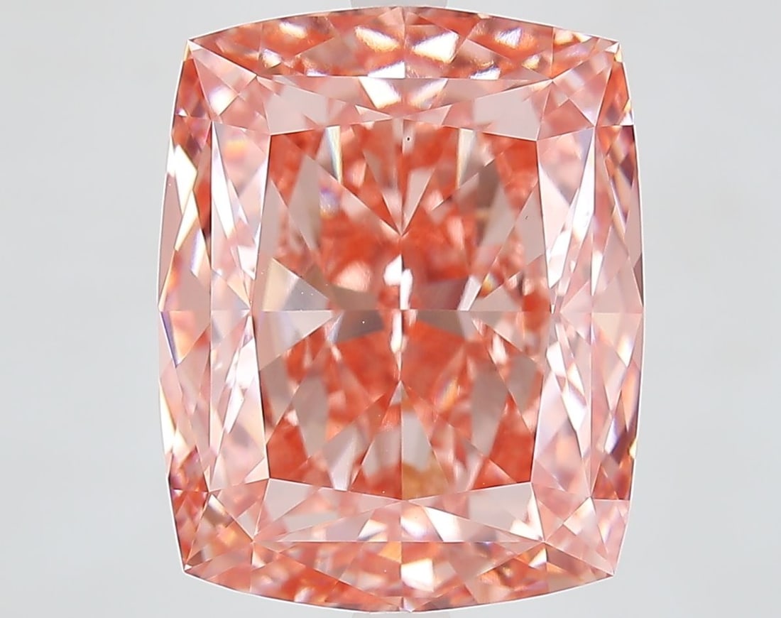IGI Cushion Modified 11.03ct Fancy Vivid Pink VVS2 - Loose Lab Diamond: IGI Cushion Modified 11.03ct Fancy Vivid Pink VVS2 - Loose Lab Diamond Item Specifics: Source: This Is A Real Diamond Grown In A Lab Not Mined. Carat: 11.03 Cut: - Color: Fancy Vivid Pink Clarity: