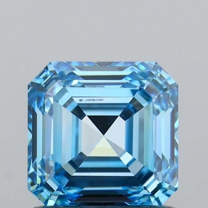 IGI Asscher 1.0ct Fancy Vivid Blue VVS2 - Loose Lab Diamond: IGI Asscher 1.0ct Fancy Vivid Blue VVS2 - Loose Lab Diamond Item Specifics: Source: This Is A Real Diamond Grown In A Lab Not Mined. Carat: 1.0 Cut: - Color: Fancy Vivid Blue Clarity: VVS2 Polish: EX 