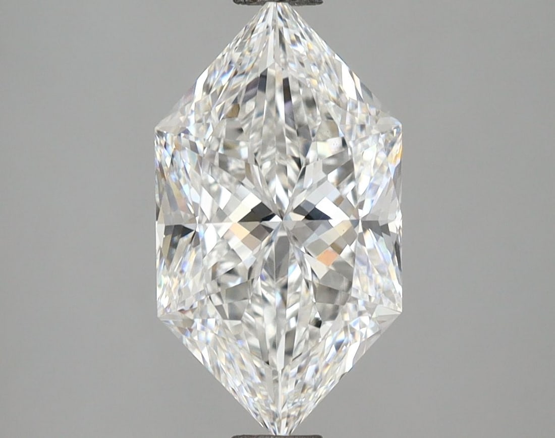 IGI Hexagonal 2.59ct E VVS2 - Loose Lab Diamond: IGI Hexagonal 2.59ct E VVS2 - Loose Lab Diamond Item Specifics: Source: This Is A Real Diamond Grown In A Lab Not Mined. Carat: 2.59 Cut: - Color: E Clarity: VVS2 Polish: EX Symmetry: EX Measurements: