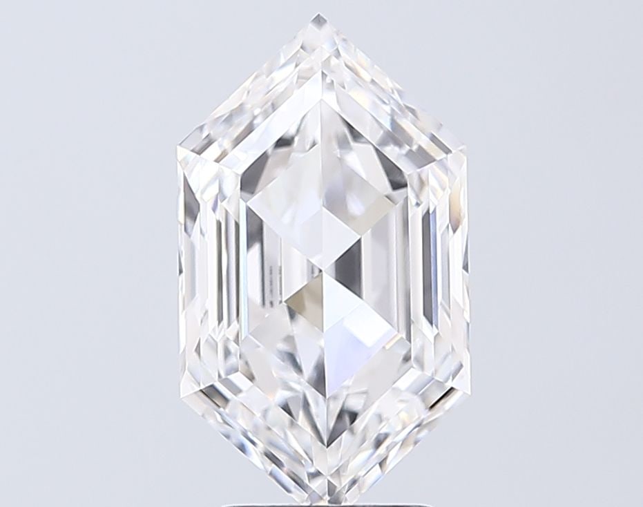 IGI Hexagonal 3.04ct D VVS1 - Loose Lab Diamond: IGI Hexagonal 3.04ct D VVS1 - Loose Lab Diamond Item Specifics: Source: This Is A Real Diamond Grown In A Lab Not Mined. Carat: 3.04 Cut: - Color: D Clarity: VVS1 Polish: EX Symmetry: EX Measurements: