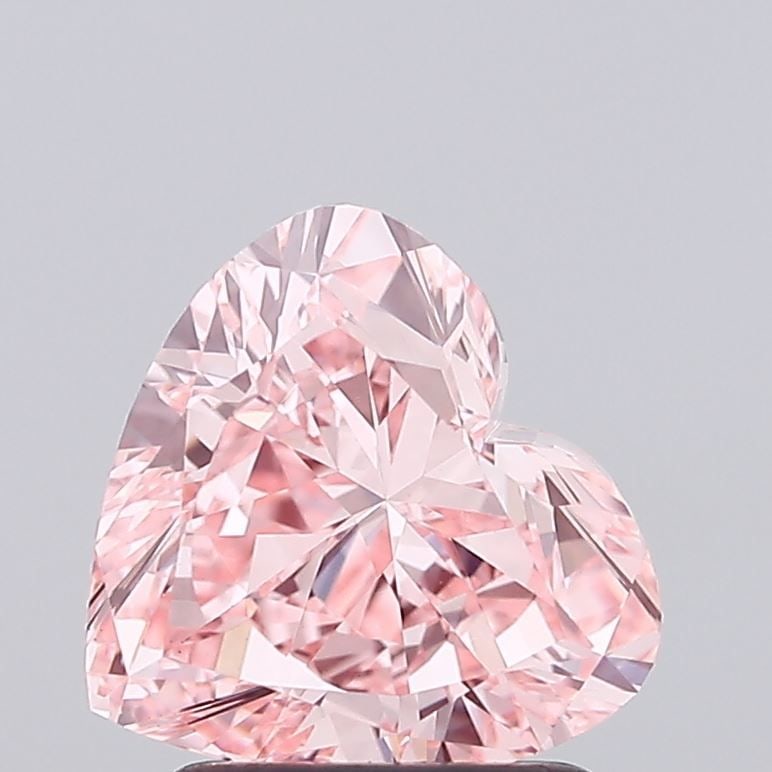 IGI Heart 2.03ct Fancy Vivid Pink VVS2 - Loose Lab Diamond: IGI Heart 2.03ct Fancy Vivid Pink VVS2 - Loose Lab Diamond Item Specifics: Source: This Is A Real Diamond Grown In A Lab Not Mined. Carat: 2.03 Cut: - Color: Fancy Vivid Pink Clarity: VVS2 Polish: EX 
