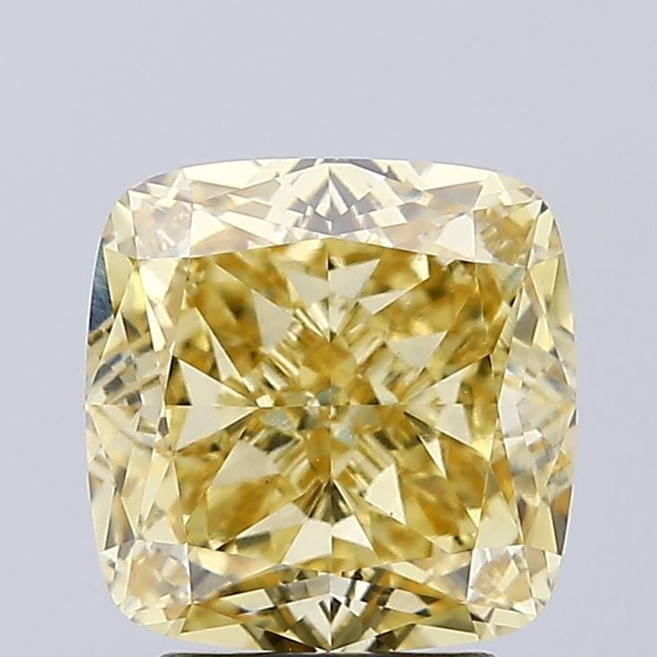 IGI Cushion Modified 3.09ct Fancy Intense Yellow VVS2 - Loose Lab Diamond: IGI Cushion Modified 3.09ct Fancy Intense Yellow VVS2 - Loose Lab Diamond Item Specifics: Source: This Is A Real Diamond Grown In A Lab Not Mined. Carat: 3.09 Cut: - Color: Fancy Intense Yellow Clarit