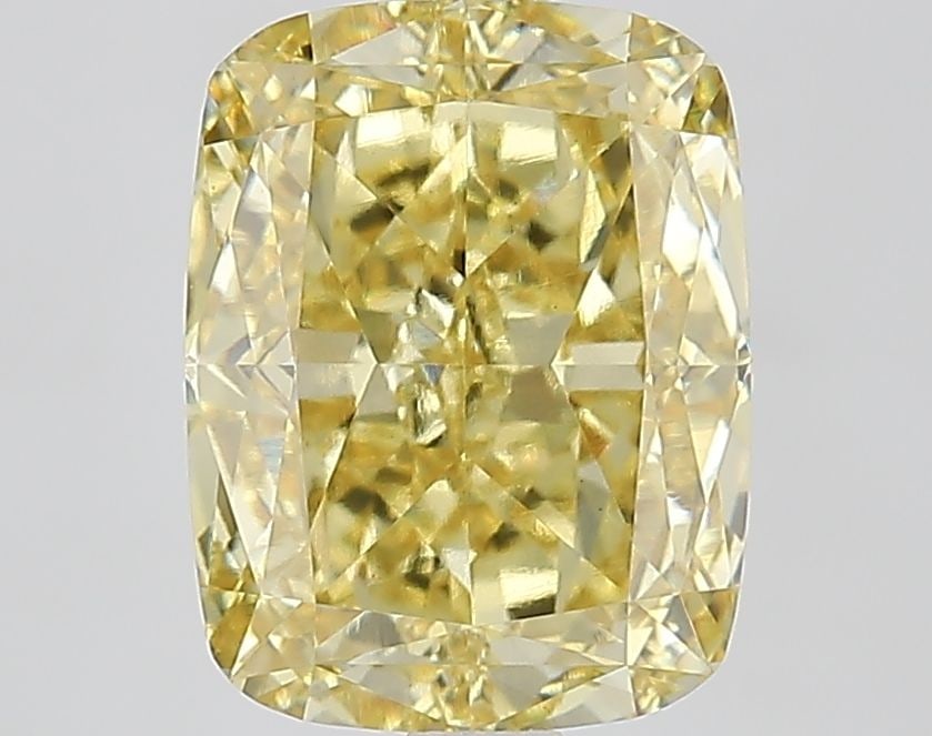 IGI Cushion Modified 3.71ct Fancy Intense Yellow VVS2 - Loose Lab Diamond: IGI Cushion Modified 3.71ct Fancy Intense Yellow VVS2 - Loose Lab Diamond Item Specifics: Source: This Is A Real Diamond Grown In A Lab Not Mined. Carat: 3.71 Cut: - Color: Fancy Intense Yellow Clarit