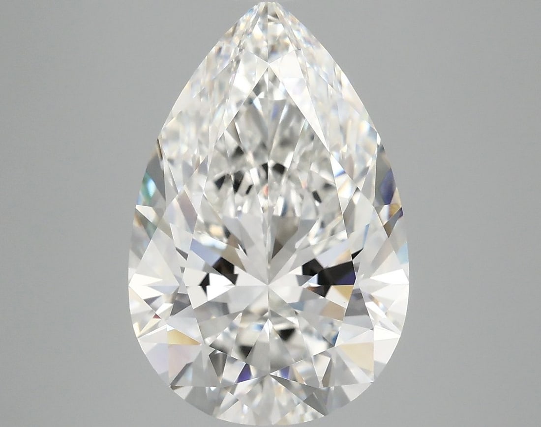 IGI Pear 5.03ct F VVS2 - Loose Lab Diamond: IGI Pear 5.03ct F VVS2 - Loose Lab Diamond Item Specifics: Source: This Is A Real Diamond Grown In A Lab Not Mined. Carat: 5.03 Cut: - Color: F Clarity: VVS2 Polish: EX Symmetry: EX Measurements: 14.7