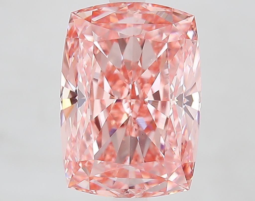 IGI Cushion Modified 5.03ct Fancy Vivid Pink VVS2 - Loose Lab Diamond: IGI Cushion Modified 5.03ct Fancy Vivid Pink VVS2 - Loose Lab Diamond Item Specifics: Source: This Is A Real Diamond Grown In A Lab Not Mined. Carat: 5.03 Cut: - Color: Fancy Vivid Pink Clarity: VVS2 
