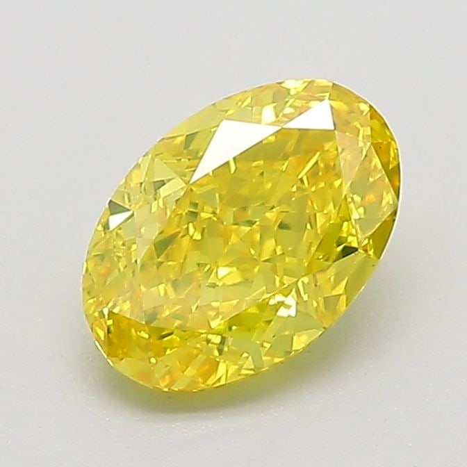 IGI Oval 1.03ct Fancy Vivid Yellow VVS2 - Loose Lab Diamond: IGI Oval 1.03ct Fancy Vivid Yellow VVS2 - Loose Lab Diamond Item Specifics: Source: This Is A Real Diamond Grown In A Lab Not Mined. Carat: 1.03 Cut: - Color: Fancy Vivid Yellow Clarity: VVS2 Polish: 