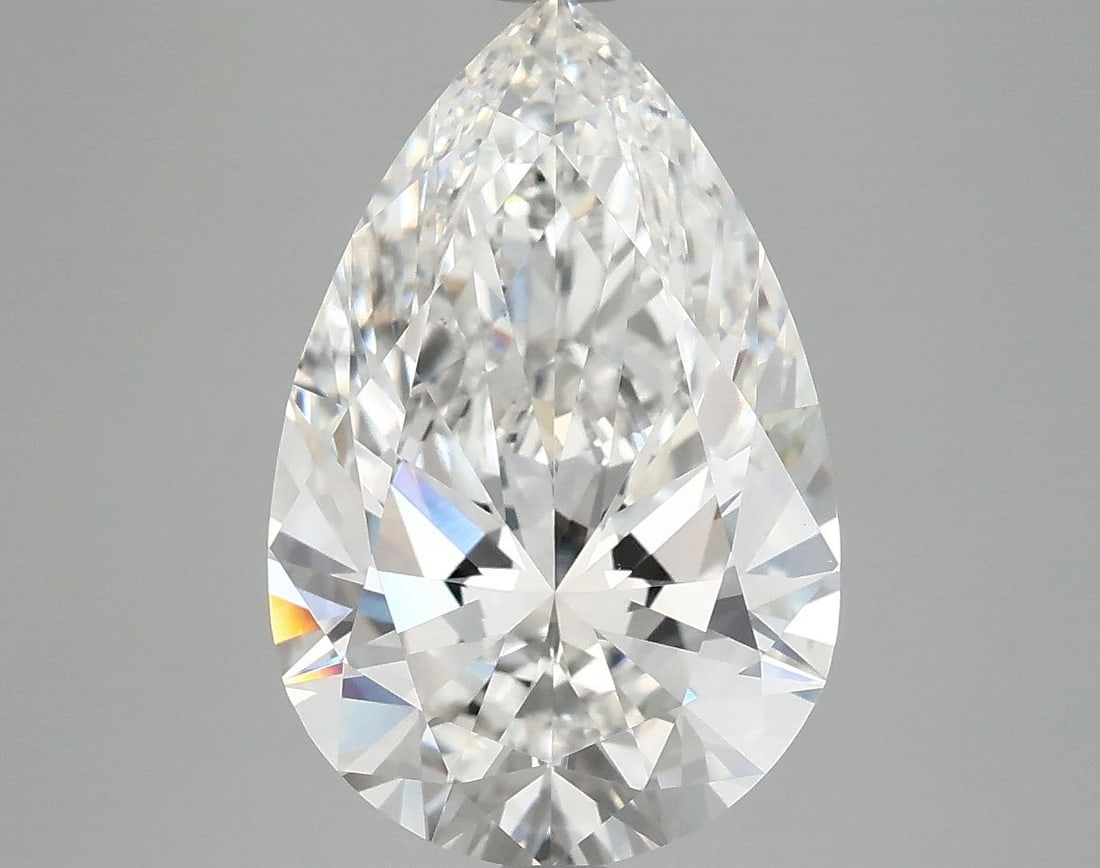 IGI Pear 5.06ct F VVS2 - Loose Lab Diamond: IGI Pear 5.06ct F VVS2 - Loose Lab Diamond Item Specifics: Source: This Is A Real Diamond Grown In A Lab Not Mined. Carat: 5.06 Cut: - Color: F Clarity: VVS2 Polish: EX Symmetry: EX Measurements: 15.0