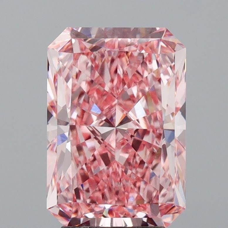 IGI Radiant 4.33ct Fancy Vivid Pink VVS2 - Loose Lab Diamond: IGI Radiant 4.33ct Fancy Vivid Pink VVS2 - Loose Lab Diamond Item Specifics: Source: This Is A Real Diamond Grown In A Lab Not Mined. Carat: 4.33 Cut: - Color: Fancy Vivid Pink Clarity: VVS2 Polish: E