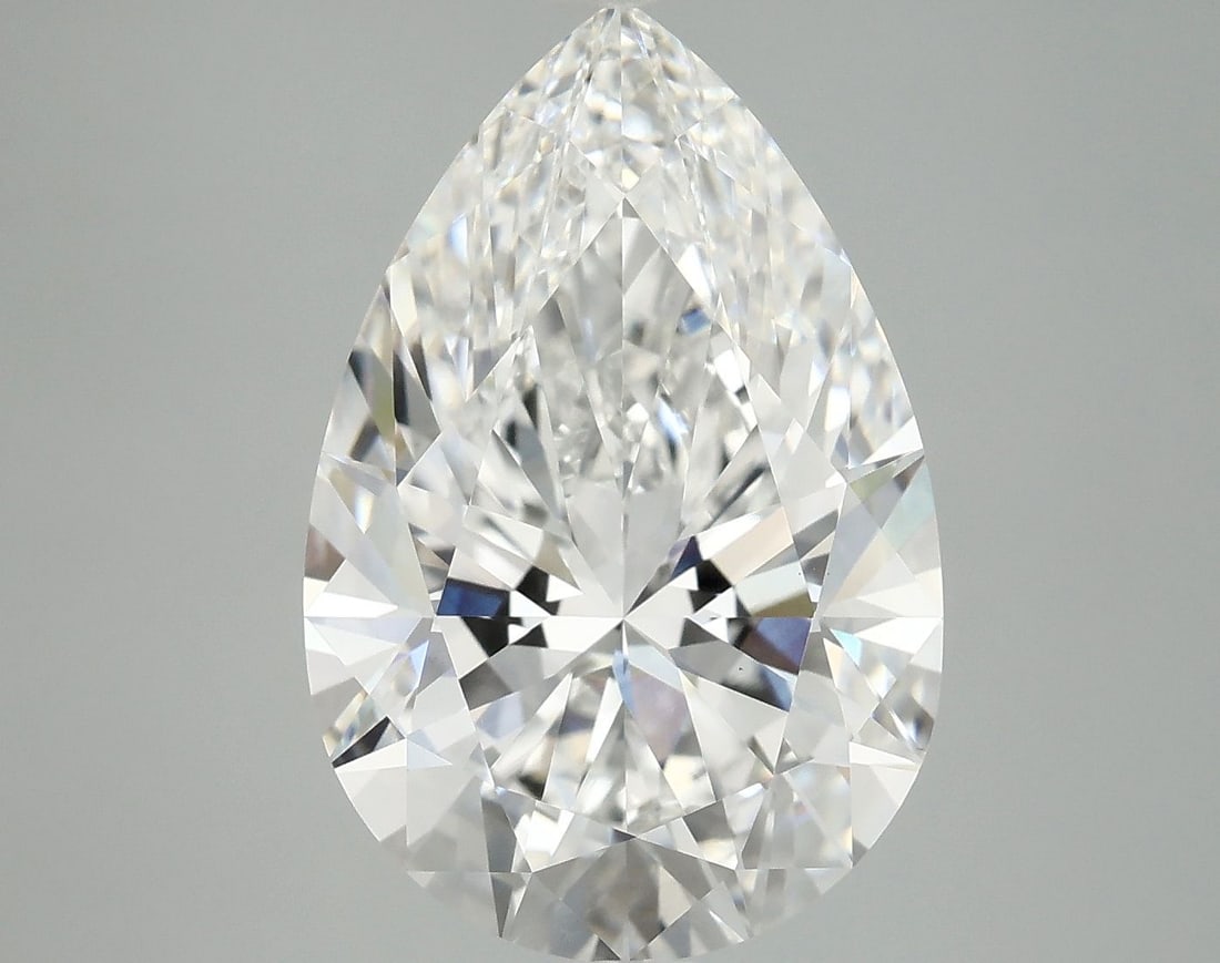 IGI Pear 5.07ct E VVS2 - Loose Lab Diamond: IGI Pear 5.07ct E VVS2 - Loose Lab Diamond Item Specifics: Source: This Is A Real Diamond Grown In A Lab Not Mined. Carat: 5.07 Cut: - Color: E Clarity: VVS2 Polish: EX Symmetry: EX Measurements: 14.6