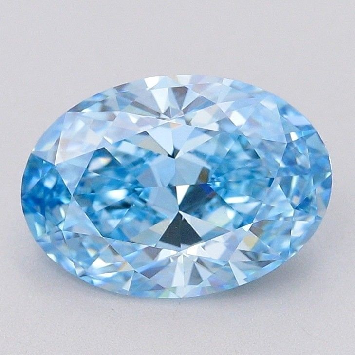 IGI Oval 2.05ct Fancy Vivid Blue VVS2 - Loose Lab Diamond: IGI Oval 2.05ct Fancy Vivid Blue VVS2 - Loose Lab Diamond Item Specifics: Source: This Is A Real Diamond Grown In A Lab Not Mined. Carat: 2.05 Cut: - Color: Fancy Vivid Blue Clarity: VVS2 Polish: EX S