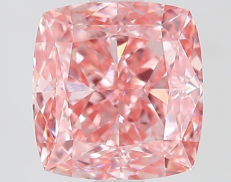 IGI Cushion Modified 2.1ct Fancy Vivid Pink VVS2 - Loose Lab Diamond: IGI Cushion Modified 2.1ct Fancy Vivid Pink VVS2 - Loose Lab Diamond Item Specifics: Source: This Is A Real Diamond Grown In A Lab Not Mined. Carat: 2.1 Cut: - Color: Fancy Vivid Pink Clarity: VVS2 Po