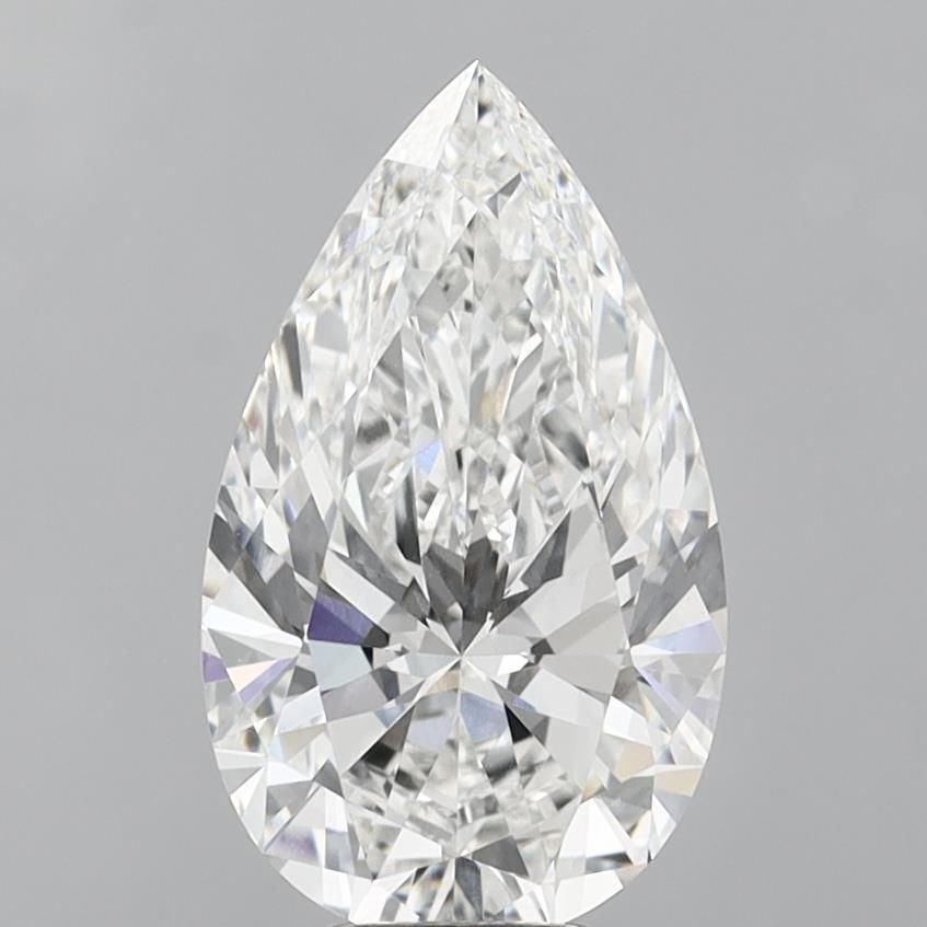 IGI Pear 5.77ct F VVS2 - Loose Lab Diamond: IGI Pear 5.77ct F VVS2 - Loose Lab Diamond Item Specifics: Source: This Is A Real Diamond Grown In A Lab Not Mined. Carat: 5.77 Cut: - Color: F Clarity: VVS2 Polish: EX Symmetry: EX Measurements: 16.6