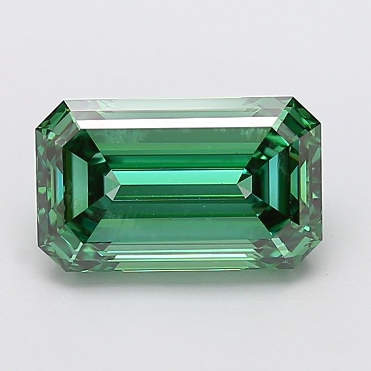 IGI Emerald 4.02ct Fancy Vivid Green VVS2 - Loose Lab Diamond: IGI Emerald 4.02ct Fancy Vivid Green VVS2 - Loose Lab Diamond Item Specifics: Source: This Is A Real Diamond Grown In A Lab Not Mined. Carat: 4.02 Cut: - Color: Fancy Vivid Green Clarity: VVS2 Polish: