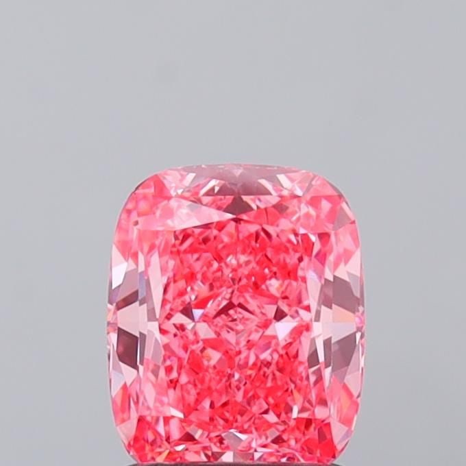 IGI Cushion Modified 1.5ct Fancy Vivid Pink VVS2 - Loose Lab Diamond: IGI Cushion Modified 1.5ct Fancy Vivid Pink VVS2 - Loose Lab Diamond Item Specifics: Source: This Is A Real Diamond Grown In A Lab Not Mined. Carat: 1.5 Cut: - Color: Fancy Vivid Pink Clarity: VVS2 Po