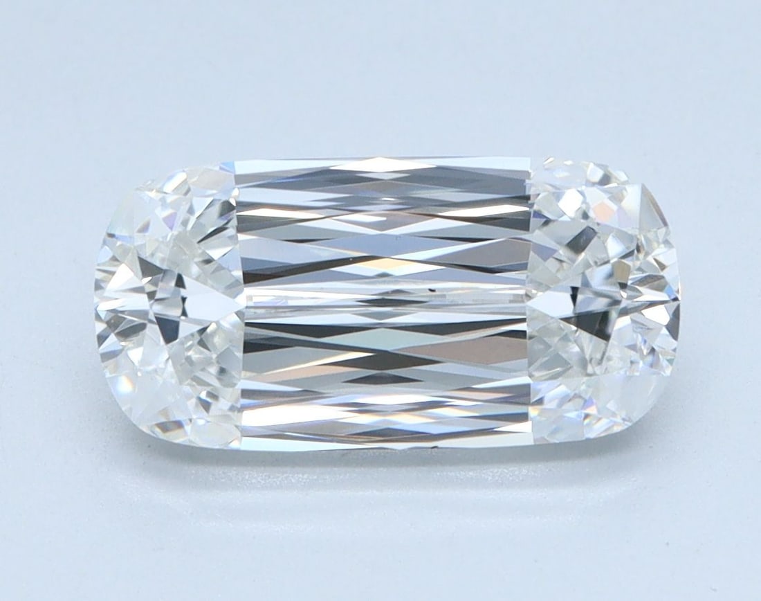 IGI Cushion Modified 2.17ct E VVS2 - Loose Lab Diamond: IGI Cushion Modified 2.17ct E VVS2 - Loose Lab Diamond Item Specifics: Source: This Is A Real Diamond Grown In A Lab Not Mined. Carat: 2.17 Cut: - Color: E Clarity: VVS2 Polish: EX Symmetry: EX Measur