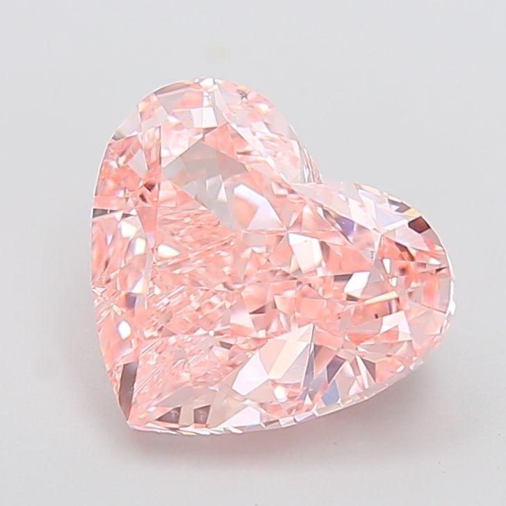 IGI Heart 5.56ct Fancy Vivid Pink VVS2 - Loose Lab Diamond: IGI Heart 5.56ct Fancy Vivid Pink VVS2 - Loose Lab Diamond Item Specifics: Source: This Is A Real Diamond Grown In A Lab Not Mined. Carat: 5.56 Cut: - Color: Fancy Vivid Pink Clarity: VVS2 Polish: EX