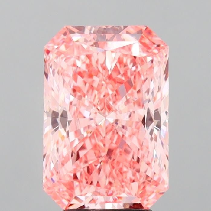 IGI Radiant 4.02ct Fancy Vivid Pink VVS2 - Loose Lab Diamond: IGI Radiant 4.02ct Fancy Vivid Pink VVS2 - Loose Lab Diamond Item Specifics: Source: This Is A Real Diamond Grown In A Lab Not Mined. Carat: 4.02 Cut: - Color: Fancy Vivid Pink Clarity: VVS2 Polish: