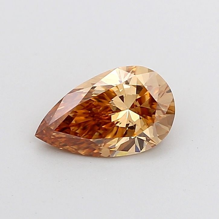 IGI Pear 1.1ct Fancy Orangey Brown VVS2 - Loose Lab Diamond: IGI Pear 1.1ct Fancy Orangey Brown VVS2 - Loose Lab Diamond Item Specifics: Source: This Is A Real Diamond Grown In A Lab Not Mined. Carat: 1.1 Cut: - Color: Fancy Orangey Brown Clarity: VVS2 Polish: 
