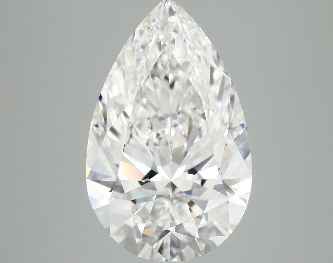 IGI Pear 5.1ct E VVS2 - Loose Lab Diamond: IGI Pear 5.1ct E VVS2 - Loose Lab Diamond Item Specifics: Source: This Is A Real Diamond Grown In A Lab Not Mined. Carat: 5.1 Cut: - Color: E Clarity: VVS2 Polish: EX Symmetry: EX Measurements: 15.5L 