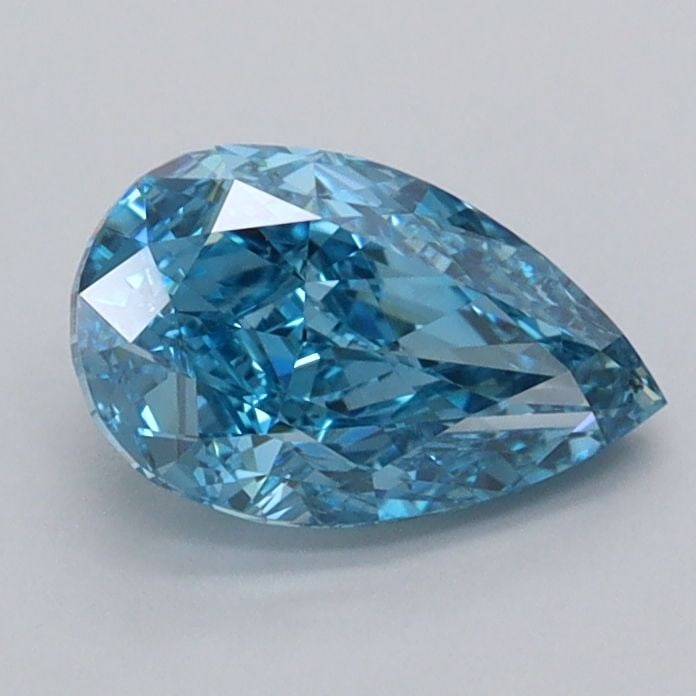 IGI Pear 1.02ct Fancy Vivid Blue VVS2 - Loose Lab Diamond: IGI Pear 1.02ct Fancy Vivid Blue VVS2 - Loose Lab Diamond Item Specifics: Source: This Is A Real Diamond Grown In A Lab Not Mined. Carat: 1.02 Cut: - Color: Fancy Vivid Blue Clarity: VVS2 Polish: EX S