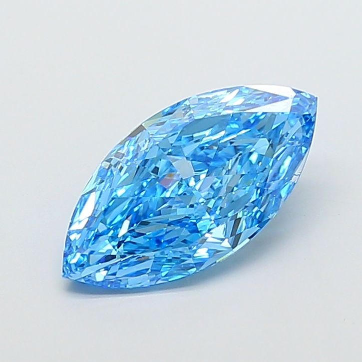 IGI Marquise 3.72ct Fancy Vivid Blue VVS2 - Loose Lab Diamond: IGI Marquise 3.72ct Fancy Vivid Blue VVS2 - Loose Lab Diamond Item Specifics: Source: This Is A Real Diamond Grown In A Lab Not Mined. Carat: 3.72 Cut: - Color: Fancy Vivid Blue Clarity: VVS2 Polish: 