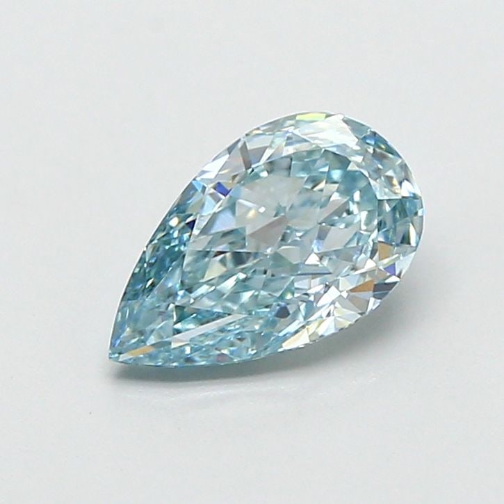 IGI Pear 1.06ct Fancy Vivid Greenish Blue VVS2 - Loose Lab Diamond: IGI Pear 1.06ct Fancy Vivid Greenish Blue VVS2 - Loose Lab Diamond Item Specifics: Source: This Is A Real Diamond Grown In A Lab Not Mined. Carat: 1.06 Cut: - Color: Fancy Vivid Greenish Blue Clarity: