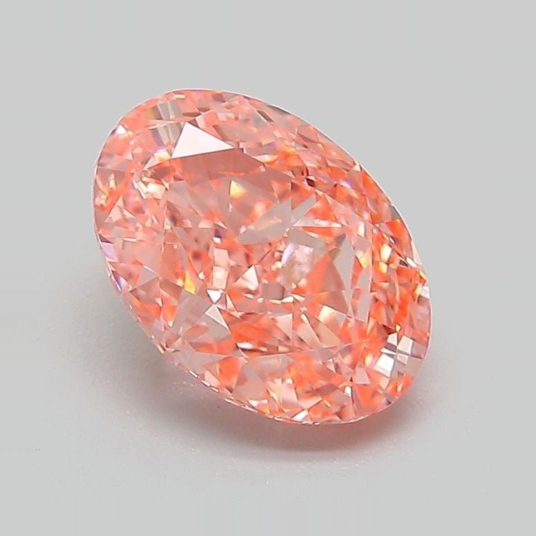 IGI Oval 2.2ct Fancy Vivid Pink VVS2 - Loose Lab Diamond: IGI Oval 2.2ct Fancy Vivid Pink VVS2 - Loose Lab Diamond Item Specifics: Source: This Is A Real Diamond Grown In A Lab Not Mined. Carat: 2.2 Cut: - Color: Fancy Vivid Pink Clarity: VVS2 Polish: VG Sym