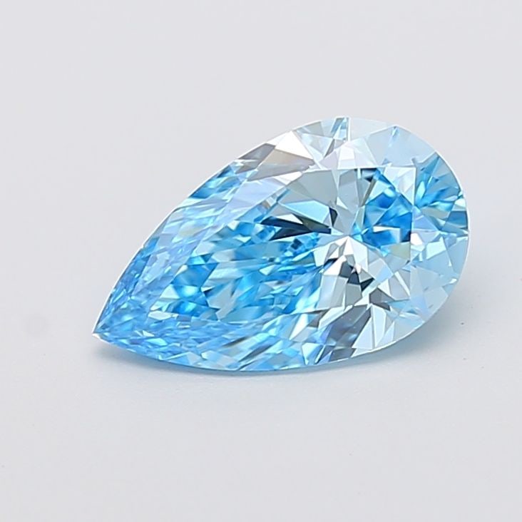 IGI Pear 2.01ct Fancy Vivid Blue VVS2 - Loose Lab Diamond: IGI Pear 2.01ct Fancy Vivid Blue VVS2 - Loose Lab Diamond Item Specifics: Source: This Is A Real Diamond Grown In A Lab Not Mined. Carat: 2.01 Cut: - Color: Fancy Vivid Blue Clarity: VVS2 Polish: EX S