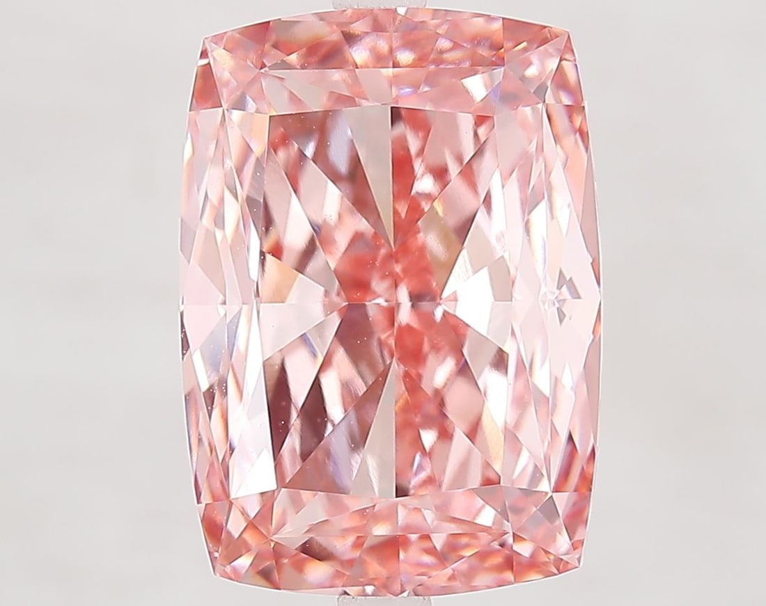 IGI Cushion Modified 8.82ct Fancy Vivid Pink VVS2 - Loose Lab Diamond: IGI Cushion Modified 8.82ct Fancy Vivid Pink VVS2 - Loose Lab Diamond Item Specifics: Source: This Is A Real Diamond Grown In A Lab Not Mined. Carat: 8.82 Cut: - Color: Fancy Vivid Pink Clarity: VVS2 