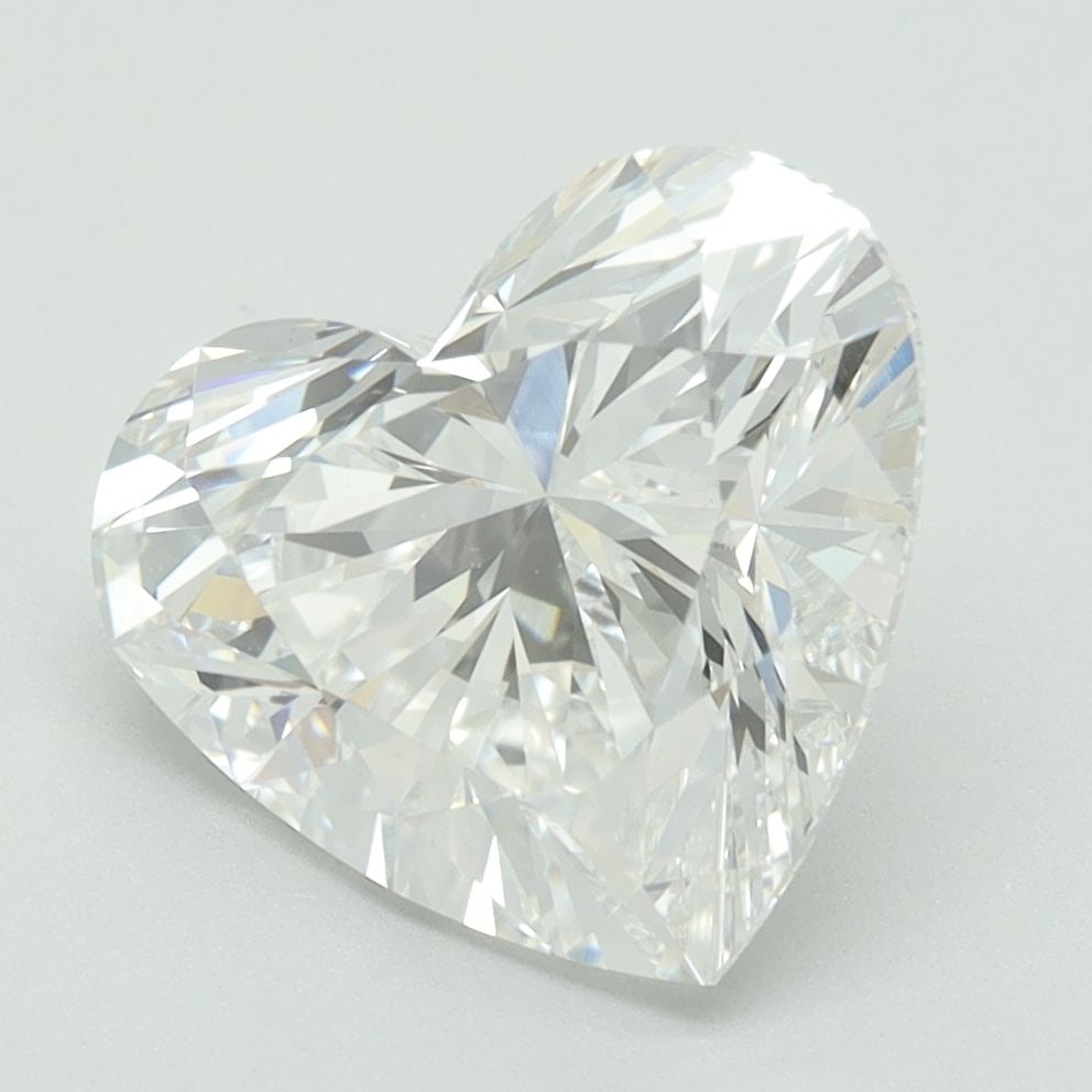 IGI Heart 4.05ct E VVS2 - Loose Lab Diamond: IGI Heart 4.05ct E VVS2 - Loose Lab Diamond Item Specifics: Source: This Is A Real Diamond Grown In A Lab Not Mined. Carat: 4.05 Cut: - Color: E Clarity: VVS2 Polish: EX Symmetry: EX Measurements: 9.8