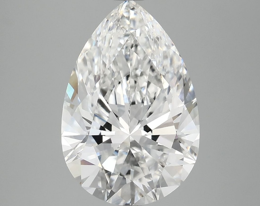 IGI Pear 4.09ct E VVS2 - Loose Lab Diamond: IGI Pear 4.09ct E VVS2 - Loose Lab Diamond Item Specifics: Source: This Is A Real Diamond Grown In A Lab Not Mined. Carat: 4.09 Cut: - Color: E Clarity: VVS2 Polish: EX Symmetry: EX Measurements: 13.5