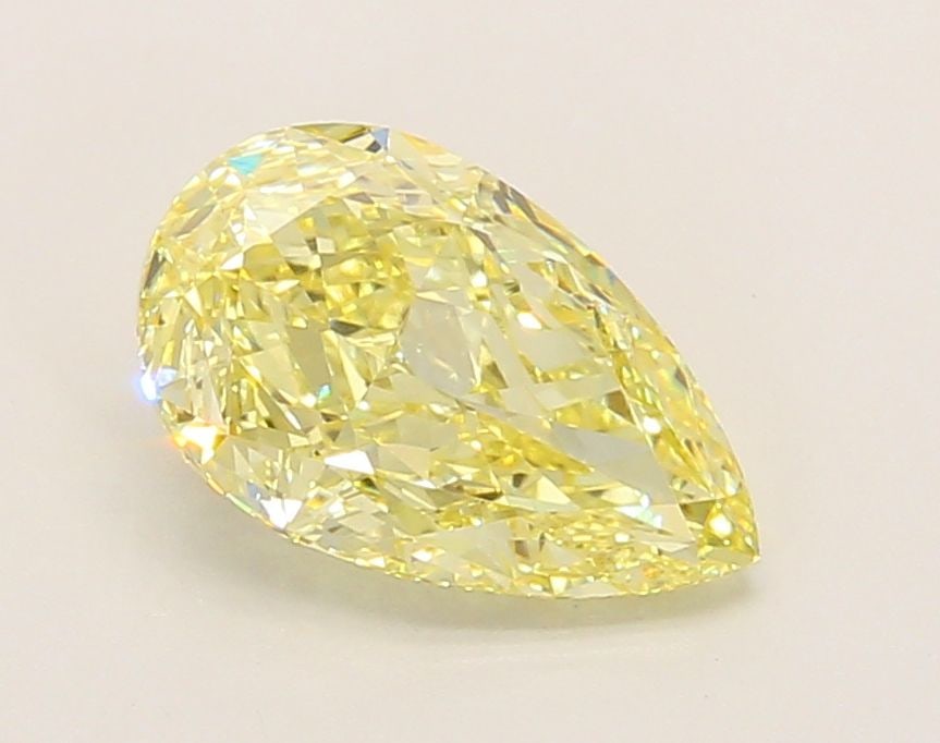 IGI Pear 2.04ct Fancy Yellow VVS2 - Loose Lab Diamond: IGI Pear 2.04ct Fancy Yellow VVS2 - Loose Lab Diamond Item Specifics: Source: This Is A Real Diamond Grown In A Lab Not Mined. Carat: 2.04 Cut: - Color: Fancy Yellow Clarity: VVS2 Polish: EX Symmetry:
