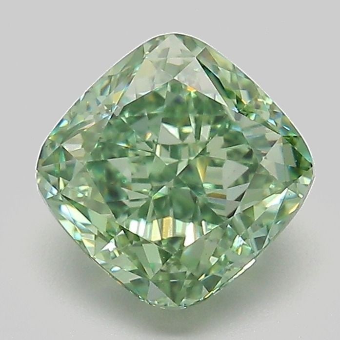 IGI Cushion Modified 2.1ct Fancy Vivid Green VVS2 - Loose Lab Diamond: IGI Cushion Modified 2.1ct Fancy Vivid Green VVS2 - Loose Lab Diamond Item Specifics: Source: This Is A Real Diamond Grown In A Lab Not Mined. Carat: 2.1 Cut: - Color: Fancy Vivid Green Clarity: VVS2 