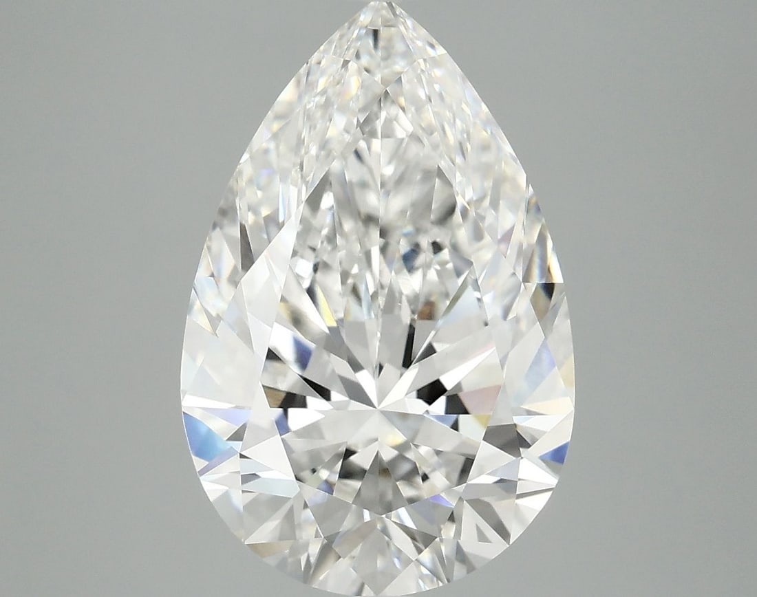 IGI Pear 5.07ct E VVS2 - Loose Lab Diamond: IGI Pear 5.07ct E VVS2 - Loose Lab Diamond Item Specifics: Source: This Is A Real Diamond Grown In A Lab Not Mined. Carat: 5.07 Cut: - Color: E Clarity: VVS2 Polish: EX Symmetry: EX Measurements: 14.7