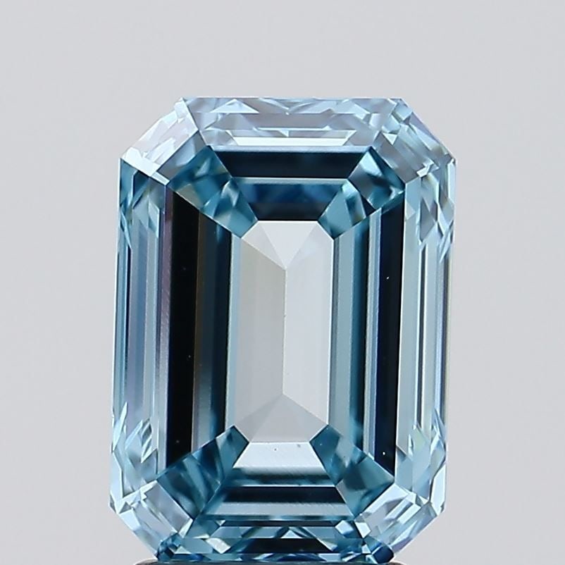 IGI Emerald 3.03ct Fancy Intense Greenish Blue VVS2 - Loose Lab Diamond: IGI Emerald 3.03ct Fancy Intense Greenish Blue VVS2 - Loose Lab Diamond Item Specifics: Source: This Is A Real Diamond Grown In A Lab Not Mined. Carat: 3.03 Cut: - Color: Fancy Intense Greenish Blue C