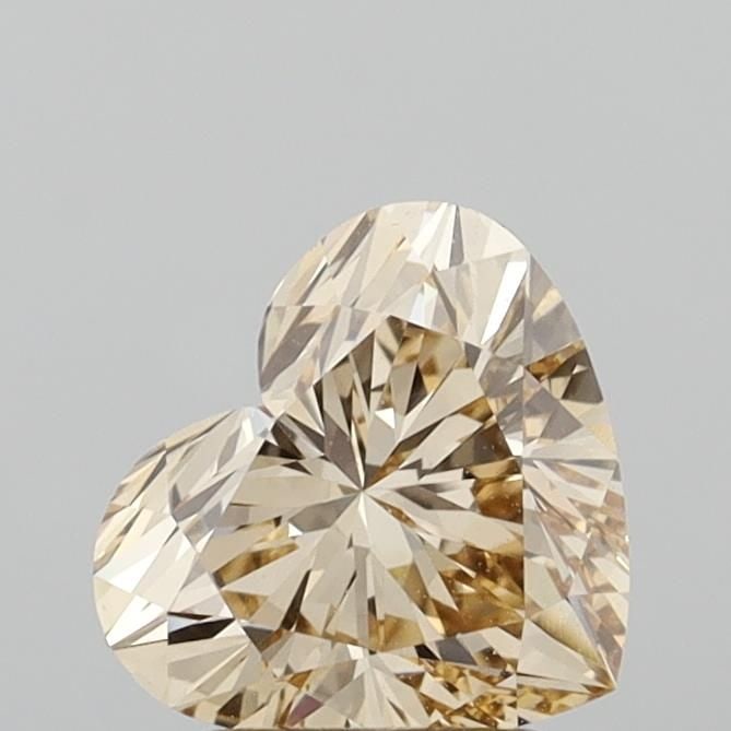 IGI Heart 2.0ct Fancy Light Brown VVS2 - Loose Lab Diamond: IGI Heart 2.0ct Fancy Light Brown VVS2 - Loose Lab Diamond Item Specifics: Source: This Is A Real Diamond Grown In A Lab Not Mined. Carat: 2.0 Cut: - Color: Fancy Light Brown Clarity: VVS2 Polish: EX 