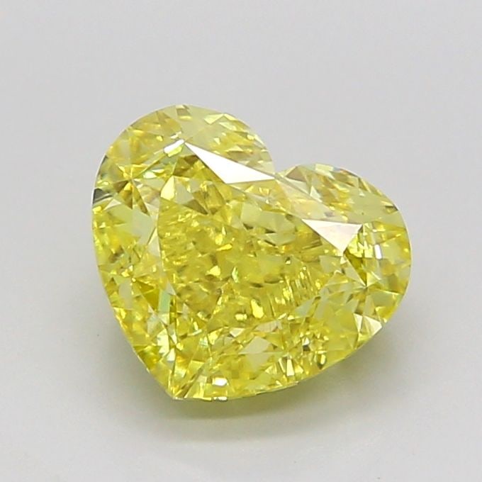 IGI Heart 2.02ct Fancy Vivid Yellow VVS2 - Loose Lab Diamond: IGI Heart 2.02ct Fancy Vivid Yellow VVS2 - Loose Lab Diamond Item Specifics: Source: This Is A Real Diamond Grown In A Lab Not Mined. Carat: 2.02 Cut: - Color: Fancy Vivid Yellow Clarity: VVS2 Polish: